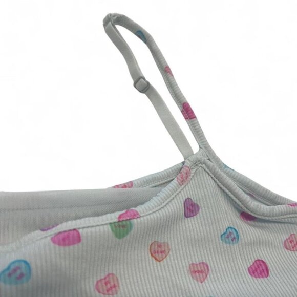SKIMS Candy Heart Soft Lounge Scoop Romper Large - Picture 5 of 5